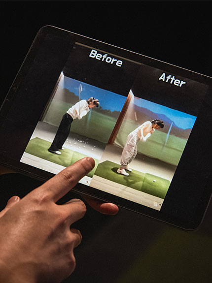 스윙 기록 & 변화 추적