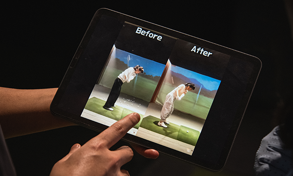 스윙 기록 & 변화 추적